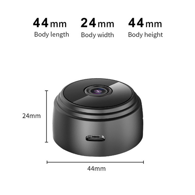 A9 mini kamera 1080p HD Wifi kamera Naktinė apsauga Apsauga IP kamera Belaidė mini vaizdo kameros Vaizdo stebėjimo kameros