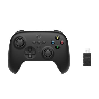 8BitDo Ultimate Безжичен 2.4G контролер за игри с докинг станция за зареждане 2.4g адаптер за PC Windows 10 11 Steam Android Raspberry Pi