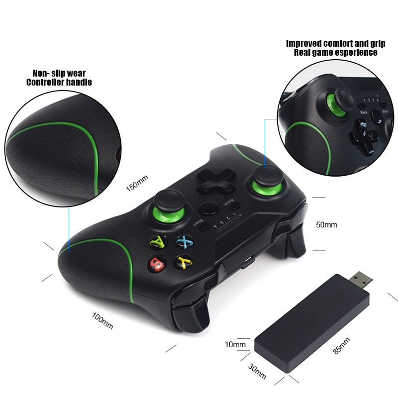Data Frog 2.4GHz bežični Gamepad Joystick Control za XBox One Controller za PC/PS3/Smart Phone Android/Steam Controller