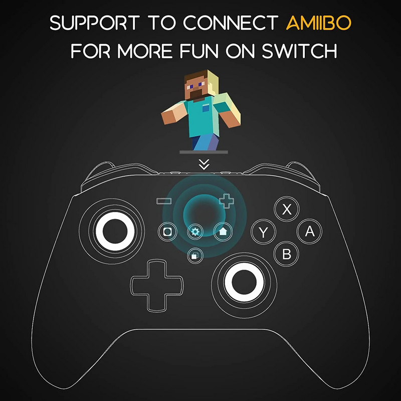 Ελεγκτής Gulikit kingkong 2 Pro για MacOS Windows iOS Android Somatosensory Gamepad Kingkong2 Υποστήριξη Nintendo Switch Wake-up