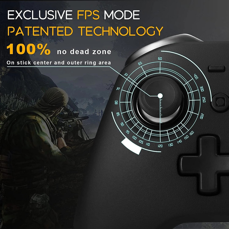 Ελεγκτής Gulikit kingkong 2 Pro για MacOS Windows iOS Android Somatosensory Gamepad Kingkong2 Υποστήριξη Nintendo Switch Wake-up