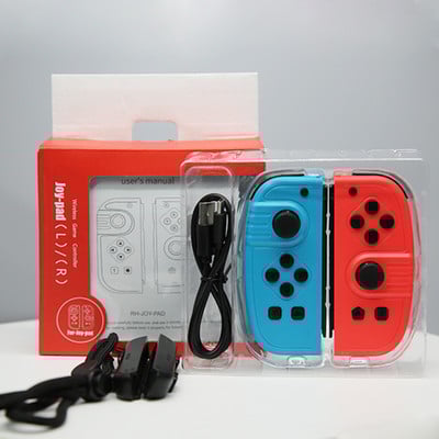 Powtree JoyPad pentru controler comutator Joystick fără fir stânga și dreapta cu funcție de trezire Gamepad pentru controlerul Nintendo Switch