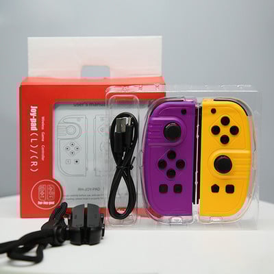 Powtree JoyPad pentru controler comutator Joystick fără fir stânga și dreapta cu funcție de trezire Gamepad pentru controlerul Nintendo Switch