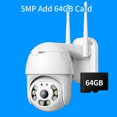 4K PTZ Wifi IP-kaamera välistingimustes turvakaitse juhtmevaba CCTV kaamera H.265 AI inimtuvastusega veekindlad seirekaamerad