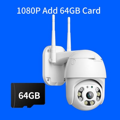 4K PTZ Wifi IP-kaamera välistingimustes turvakaitse juhtmevaba CCTV kaamera H.265 AI inimtuvastusega veekindlad seirekaamerad