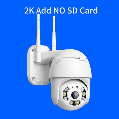 4K PTZ Wifi IP-kaamera välistingimustes turvakaitse juhtmevaba CCTV kaamera H.265 AI inimtuvastusega veekindlad seirekaamerad