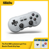 8BitDo - SN30 Pro bežični Bluetooth kontroler za igranje za Nintendo Switch, PC, Windows 10, 11, Steam Deck, Android, macOS