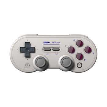 8BitDo - SN30 Pro безжичен Bluetooth контролер за игри за Nintendo Switch, компютър, Windows 10, 11, Steam Deck, Android, macOS