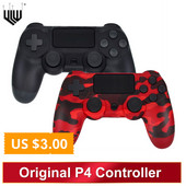 Vezeték nélküli játékvezérlő Bluetooth vezérlő kettős vibrációs 6 tengelyes giroszkóp joystick PS4 vezérlőhöz PS3 távirányító Steam