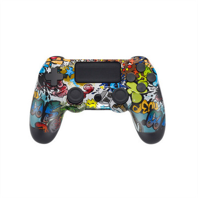 Vezeték nélküli játékvezérlő Bluetooth vezérlő kettős vibrációs 6 tengelyes giroszkóp joystick PS4 vezérlőhöz PS3 távirányító Steam