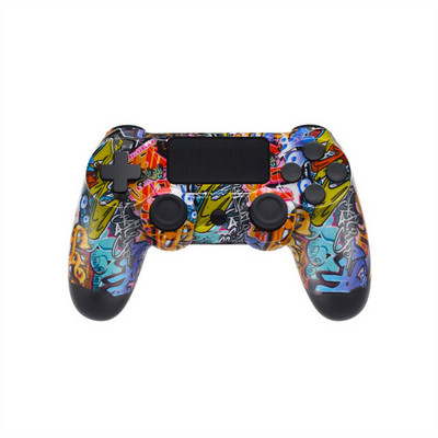 Vezeték nélküli játékvezérlő Bluetooth vezérlő kettős vibrációs 6 tengelyes giroszkóp joystick PS4 vezérlőhöz PS3 távirányító Steam