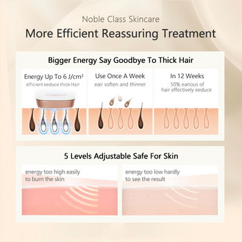 KinseiBeauty Laser Αποτρίχωση Ice Cooling IPL Συσκευή λέιζερ Οικιακή χρήση Αποτριχωτική συσκευή λέιζερ Depilador για γυναίκες