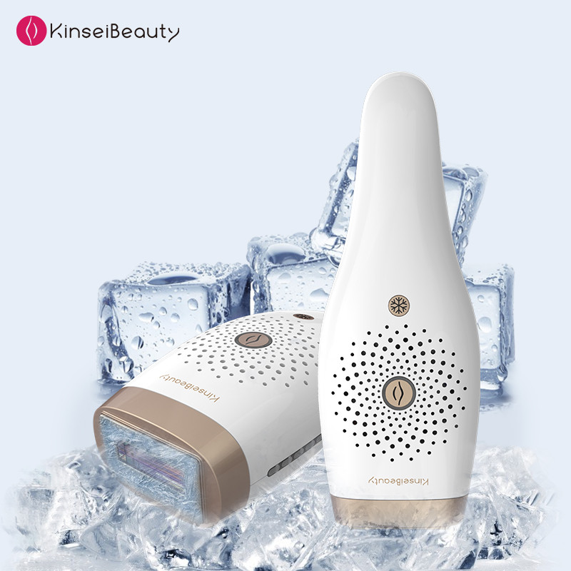 Depilator cu laser KinseiBeauty Dispozitiv cu laser IPL de răcire cu gheață Epilator cu laser de uz casnic pentru femei