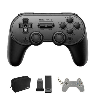 8bitdo SN30 PRO+ Joystick fără fir Bluetooth Controler de joc la distanță Gamepad pentru Windows/Android/macOS/Nintendo Switch