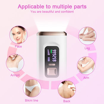 Αποτρίχωση IPL Laser Αποτρίχωση για γυναίκες Body Bikinis Painless IPL Παλμική Αποτρίχωση Μηχανή Αποτρίχωσης με Λέιζερ Αποτρίχωση Αποτρίχωσης