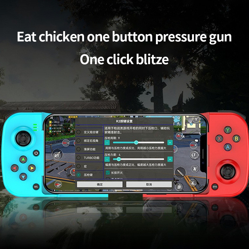 Android Gamepad Apple Eat Chicken Stretch vezeték nélküli Bluetooth telefonhoz, amely közvetlenül kapcsolódik a játékvezérlőhöz