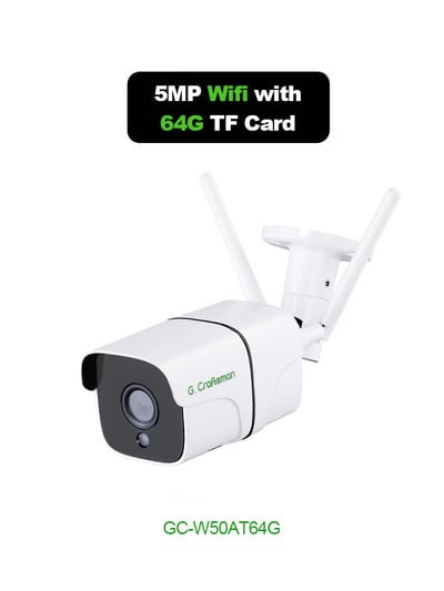 G.Craftsman 4G Wifi kaamera 5MP heli juhtmevaba välistingimustes veekindel HD IP kaamera turva videovalve SONY 335 ONVIF Camhi