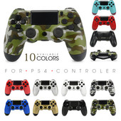 Juhtkang PS4 juhtmevaba Bluetooth-ühilduva kontrolleri jaoks Sony mängupuldi/Pro/Slim/PC/ipad jaoks PS4 kontrolleri vibratsiooniga mängupuldi jaoks