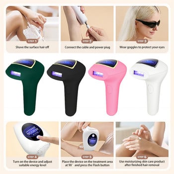 2022New 900000Flashes Laser Epilator Laser Hot Sell Permanent IPL Photoepilator Αποτρίχωση Ανώδυνη ηλεκτρική μηχανή αποτρίχωσης