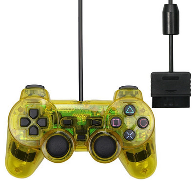 Žičani Gamepad za Sony PS2 Kontroler za Mando PS2/PS2 Joystick za Playstation 2 Vibration Shock Joypad Žičani USB PC Controle