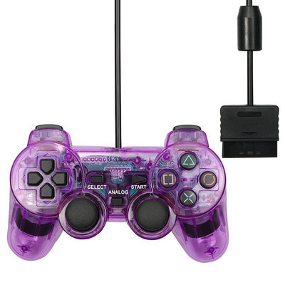 Žičani Gamepad za Sony PS2 Kontroler za Mando PS2/PS2 Joystick za Playstation 2 Vibration Shock Joypad Žičani USB PC Controle
