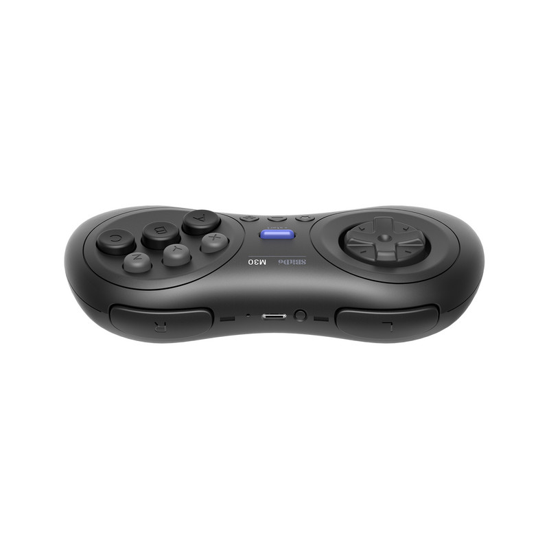 8Bitdo M30 Bluetooth spēļu pults operētājsistēmai Nintendo Switch PC macOS un Android ar Sega Genesis Mega Drive Style