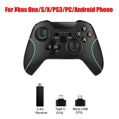 2,4 GHz bežični kontroler za Xbox One SX konzolu Dodatna oprema PC joystick za PS3 Gamepad Controle za Android telefon/Steam
