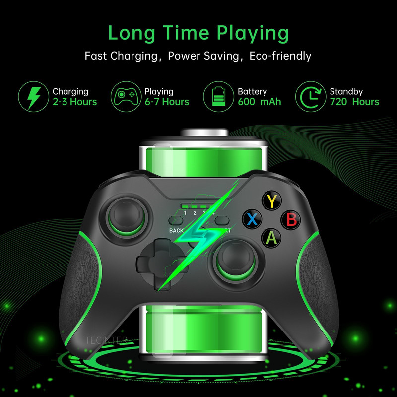 2,4 GHz bežični kontroler za Xbox One SX konzolu Dodatna oprema PC joystick za PS3 Gamepad Controle za Android telefon/Steam