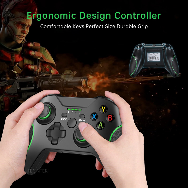 2,4 GHz bežični kontroler za Xbox One SX konzolu Dodatna oprema PC joystick za PS3 Gamepad Controle za Android telefon/Steam