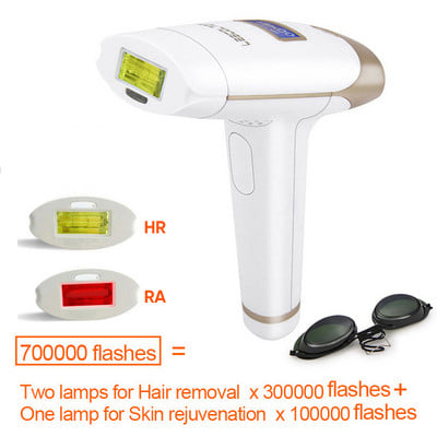 Lescolton IPL Laser Epilator 1300000 Pulses Αποτρίχωση LCD Οθόνη T009i Μόνιμη κουρευτική μηχανή μπικίνι Electric depilador