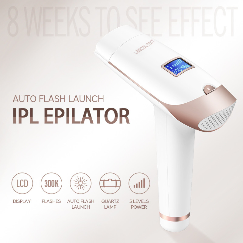 Lescolton IPL Laser Epilator 1300000 Pulses Αποτρίχωση LCD Οθόνη T009i Μόνιμη κουρευτική μηχανή μπικίνι Electric depilador