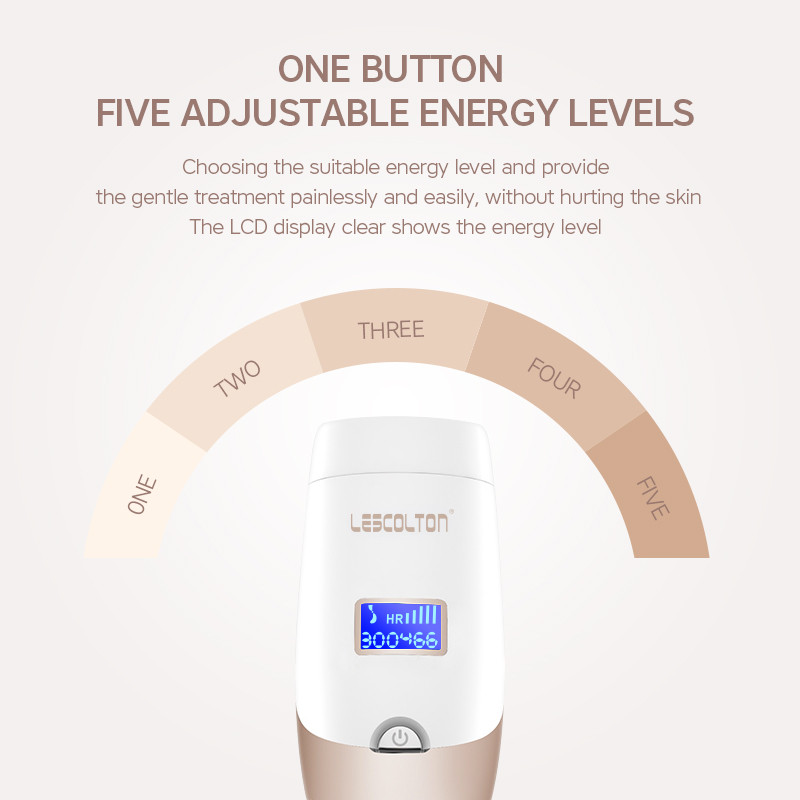 Lescolton IPL Laser Epilator 1300000 Pulses Αποτρίχωση LCD Οθόνη T009i Μόνιμη κουρευτική μηχανή μπικίνι Electric depilador