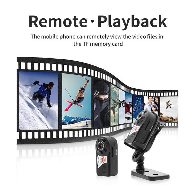 Q7 1080P Wifi Mini Cameră DV DVR Recorder Cameră mică Viziune nocturnă cu infraroșu Cameră IP fără fir Cameră video Protecție de securitate