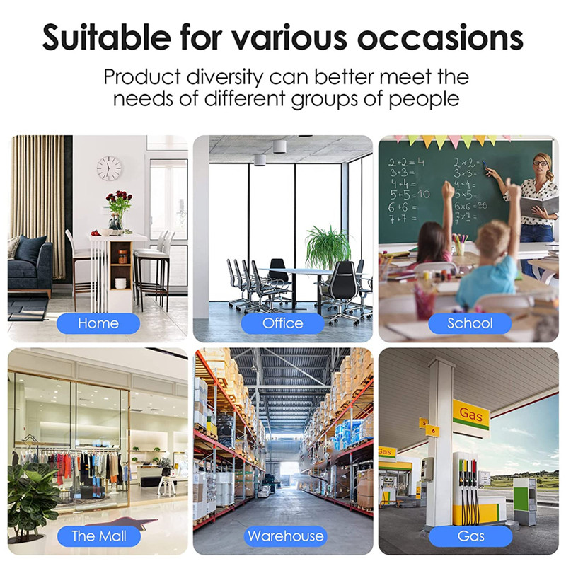 Spuldzes kamera Krāsu nakts redzamības bezvadu Wi-Fi kamera Viedā drošības kamera 1080P 360 Rotate Wifi IP PTZ āra kamerai