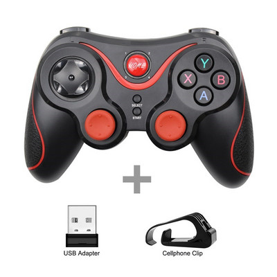 Terios T3 X3 Wireless Joystick Gamepad Υποστήριξη χειριστηρίου παιχνιδιών υπολογιστή Bluetooth BT3.0 Joystick για κινητό τηλέφωνο Tablet TV Box