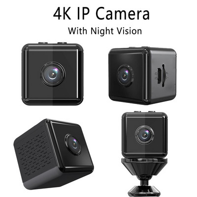 F9 IP Wifi mini kamera megfigyelés rejtett kamera távirányító megfigyelés Biztonság védelem észlelés 1080p kamera/TF kártya