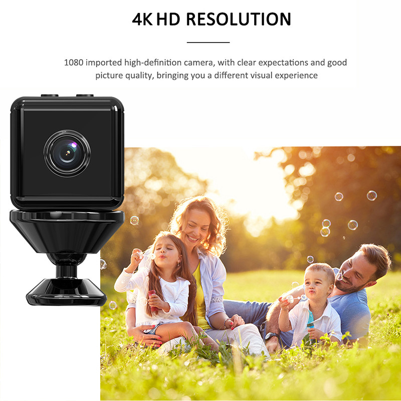 F9 IP Wifi Мини камера за наблюдение Скрита камера Дистанционно управление за наблюдение Защита на сигурността Откриване 1080p камера/TF карта