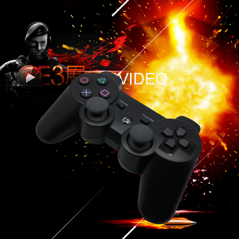 Pre herné konzoly Sony PS3, bezdrôtový ovládač Bluetooth s diaľkovým ovládaním, herný joystick s dvojitým šokom