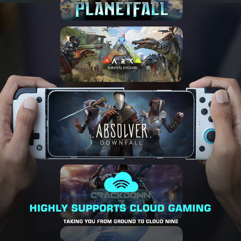 GameSir X2 új verzió Type-C Lightning Gamepad Pubg mobilvezérlő teleszkópos No Delay Cloud játék Android iPhone iOS rendszerhez