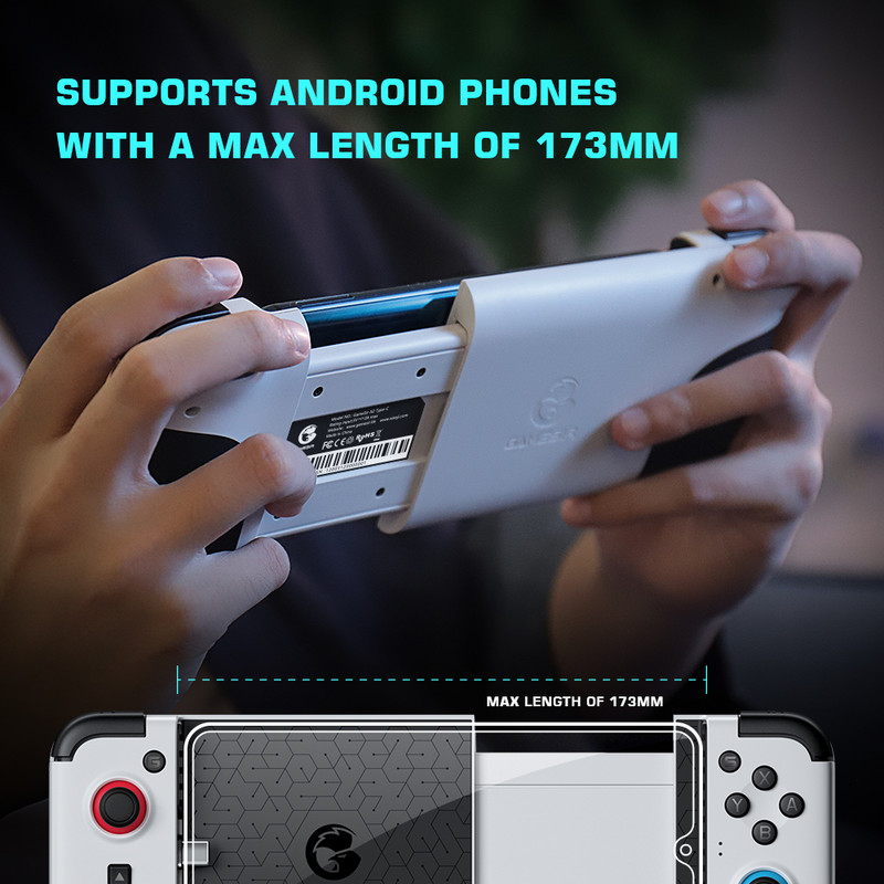 GameSir X2 új verzió Type-C Lightning Gamepad Pubg mobilvezérlő teleszkópos No Delay Cloud játék Android iPhone iOS rendszerhez