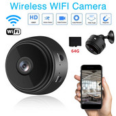 A9 Mini kamera Wifi kamera 1080P HD IP kamera za noćno gledanje Mini kamkorderi Kućne video sigurnosne nadzorne kamere sa 64G