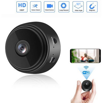 Μίνι κάμερα A9 Κάμερα Wifi Κάμερα 1080P HD IP Κάμερα Νυχτερινής όρασης Μίνι βιντεοκάμερες Home Video Κάμερες επιτήρησης ασφαλείας με 64G