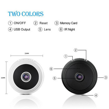 A9 Мини камера Wifi камера 1080P HD IP камера за нощно виждане Мини видеокамери Камери за домашно видеонаблюдение с 64G
