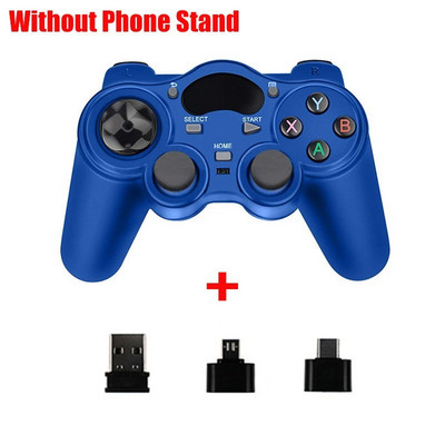 Controler de joc Android fără fir USB 2.4G Joystick Joypad cu convertor OTG pentru PS3/Telefon inteligent pentru Tablet PC Smart TV Box