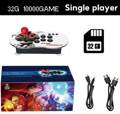 Videospēļu konsoles Dual Joystick Gameconsole 15000+ Classic Games Atbalsts 4 Player Familygame Game Stick ar PS1/GB/CPS/SFC/FC