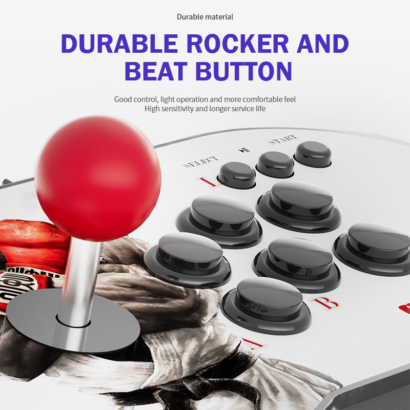 Videospēļu konsoles Dual Joystick Gameconsole 15000+ Classic Games Atbalsts 4 Player Familygame Game Stick ar PS1/GB/CPS/SFC/FC