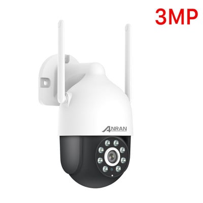 ANRAN 5MP PTZ Wifi IP nadzor Sigurnosne zaštitne kamere Vanjski bežični CCTV Automatsko praćenje Noćni vid u punoj boji