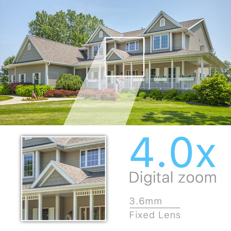 ANRAN 5MP PTZ Wifi IP nadzor Sigurnosne zaštitne kamere Vanjski bežični CCTV Automatsko praćenje Noćni vid u punoj boji