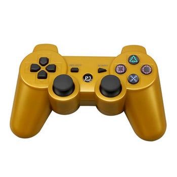 7 цвята безжичен Bluetooth геймпад за Sony PS3 контролер Double Shock game джойстик за playstation 3 конзола нов