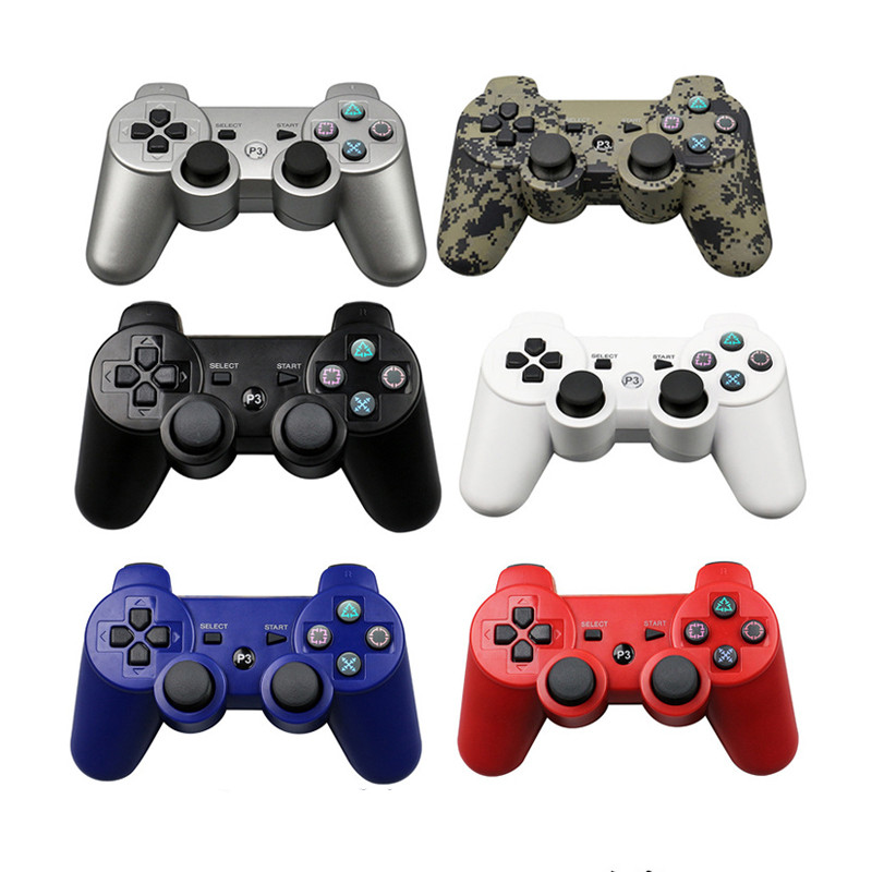 7 Χρώματα Ασύρματο Gamepad Bluetooth για Sony PS3 Controller Double Shock παιχνίδι Joystick για κονσόλα playstation 3 Νέο
